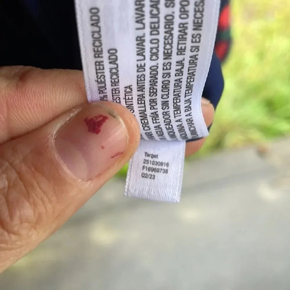 NWT Rowing Blazers for Target Men’s Rose print fleece zip up jacket in a XXL. - Picture 11 of 13